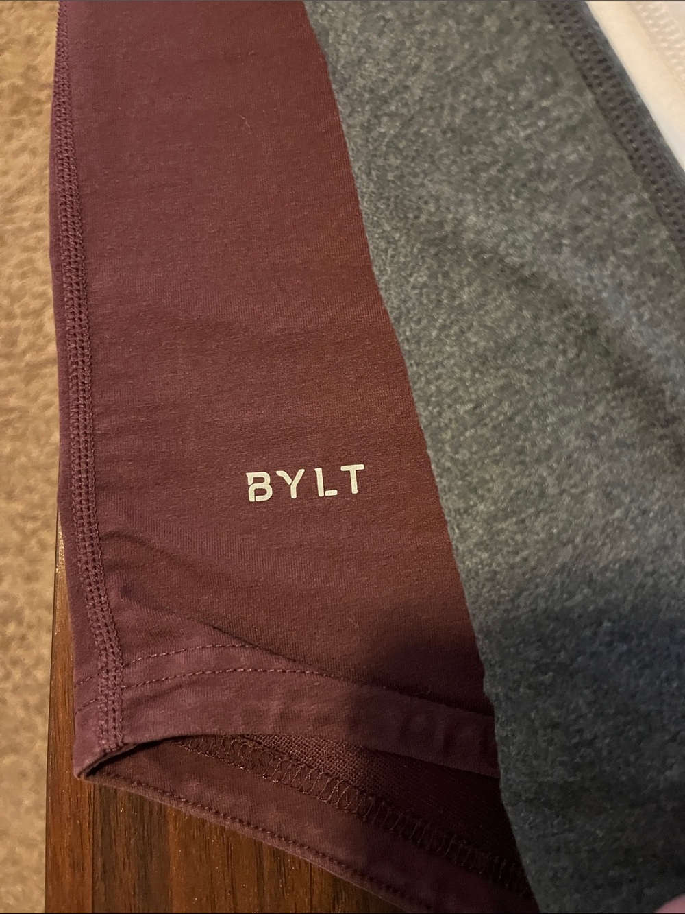 BYLT Men’s Short-Sleeve Henley Pack - Gray, Black, White, Charcoal, Maroon,Navy - Picture 7 of 8